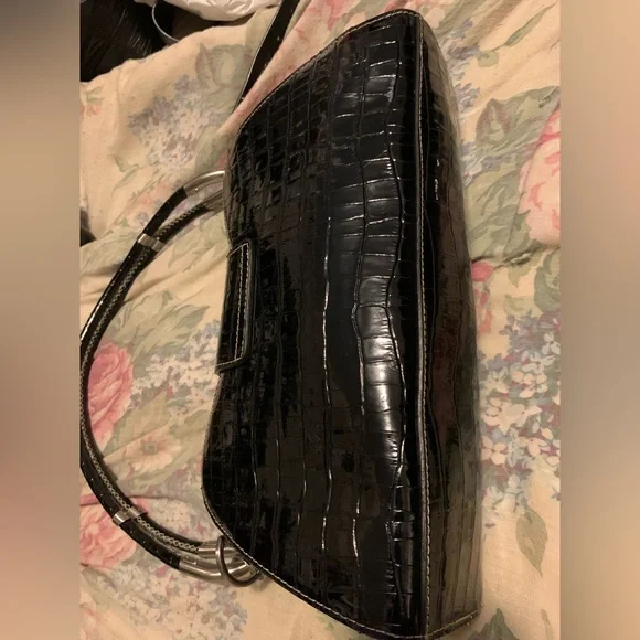 Dolce & Gabbana Women's  Croc-Embossed Hobo Bag - Picture 3 of 10